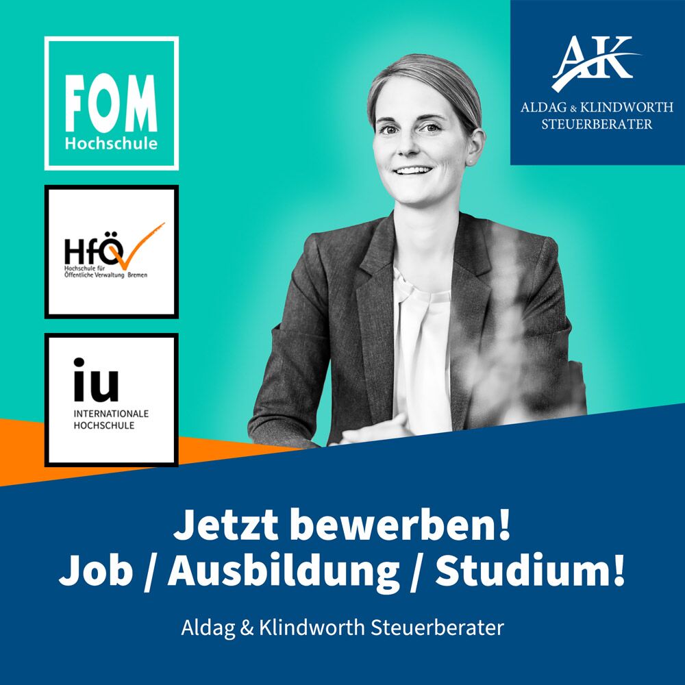 Aldag & Klindworth Steuerberater aus Buxtehude – Job, Ausbildung und Studium.